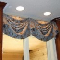 Before and After:  Kitchen Valance