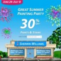 Sherwin Williams Summer Sale – June 24-July 8, 2012