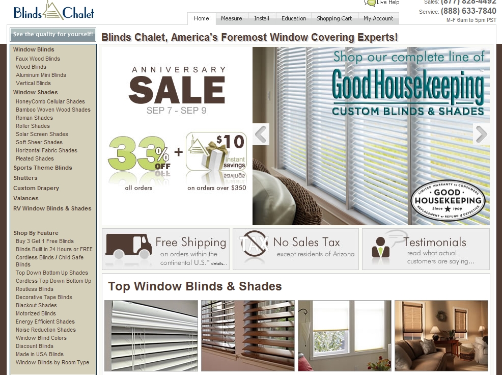 Exclusive Savings at Blinds Chalet A Little Design Help