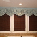 Before and After:  Master Bath Valance