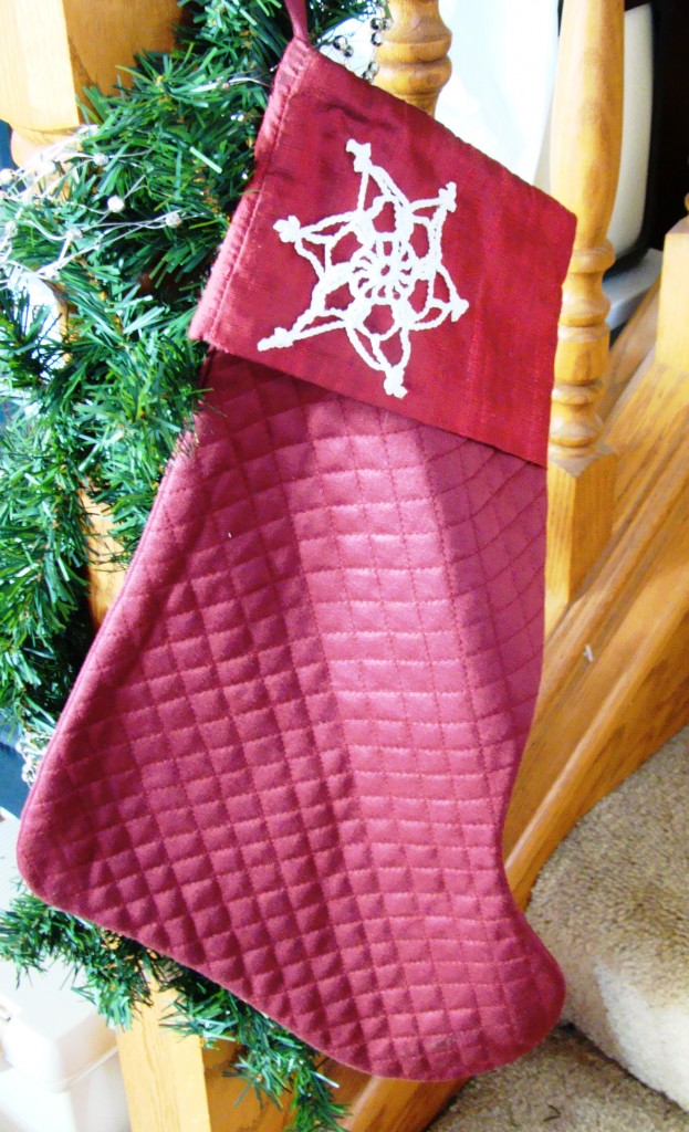 Red Christmas stocking