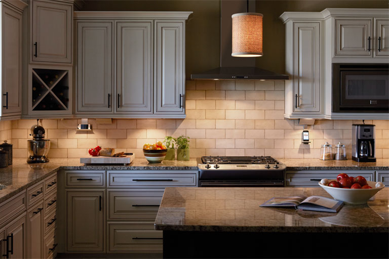 kitchen outlet and lighting solution