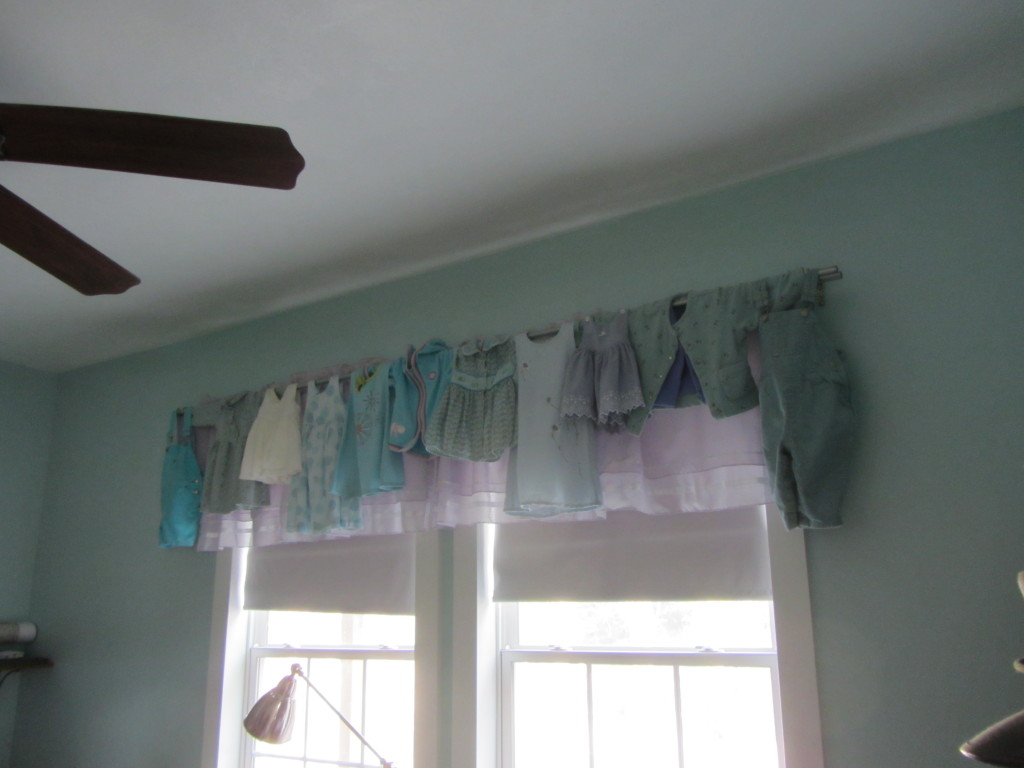 bedroom valance baby clothes