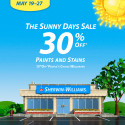 Sherwin Williams Paint Sale May 2013