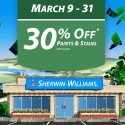Sherwin Williams Paint Sale March 2014