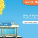 Sherwin Williams Paint Sale – May 2012