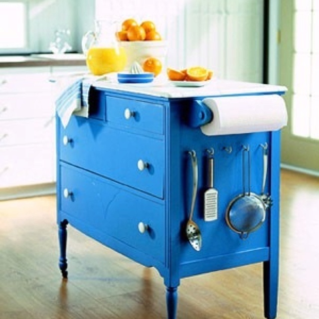Best Furniture Upcycle Projects, Repurposed Furniture Into Kitchen Island